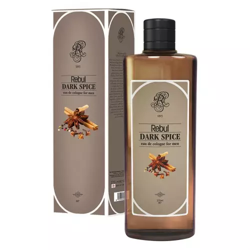 Rebul Dark Spice Cam Şişe Kolonya 250 ml