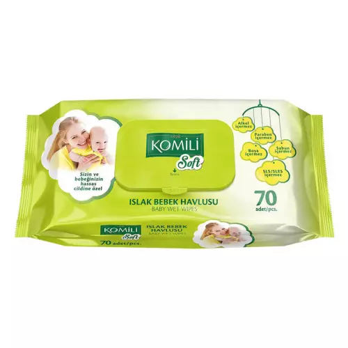 Komili Soft Islak Mendil 70'li Paket