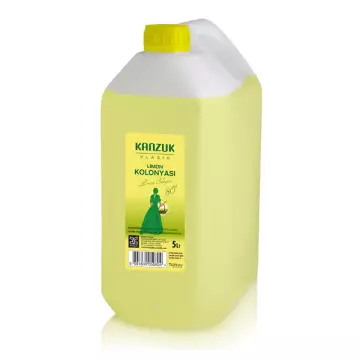 Kanzuk Limon Kolonyası 80 Derece 5 Litre