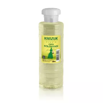 Kanzuk Limon Kolonyası 80 Derece Pet 200 ml