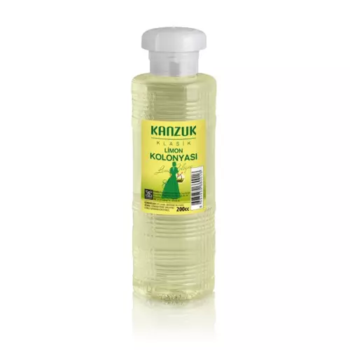 Kanzuk Limon Kolonyası 80 Derece Pet 200 ml