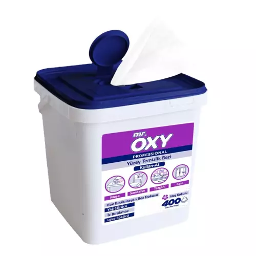 Mr. Oxy Professional Yüzey Temizlik Havlusu 400 Yaprak