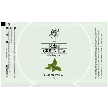 Rebul Kolonyalı Islak Mendil Green Tea - 50 Adet