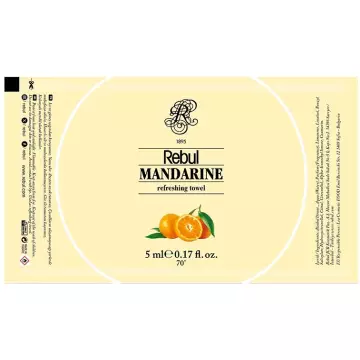 Rebul Kolonyalı Islak Mendil Mandarine - 50 Adet