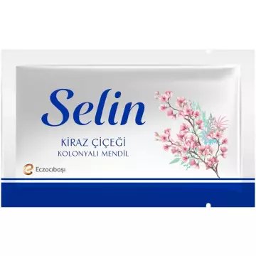 Selin Kolonyalı Islak Mendil Kiraz Çiçeği - 500 Adet