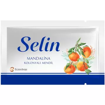 Selin Kolonyalı Islak Mendil Mandalina - 500 Adet