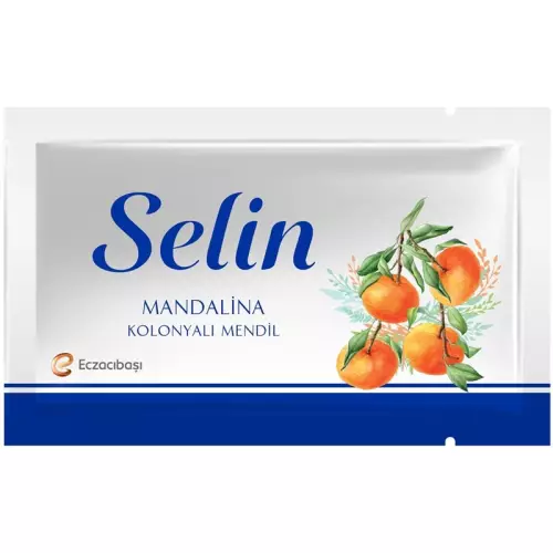 Selin Kolonyalı Islak Mendil Mandalina - 500 Adet