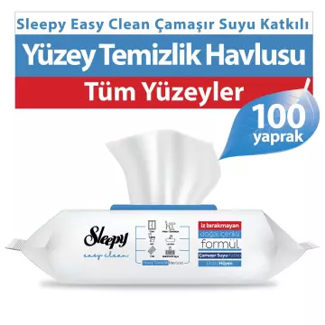Sleepy Çamaşır Suyu Yüzey Temizlik Havlusu 100 Yaprak