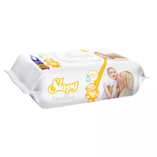 Sleepy Sensitive Islak Havlu Mendil 90 Yaprak