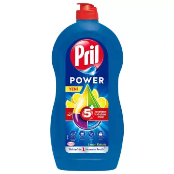 Pril Power Bulaşık Deterjanı Limon 1350 ml