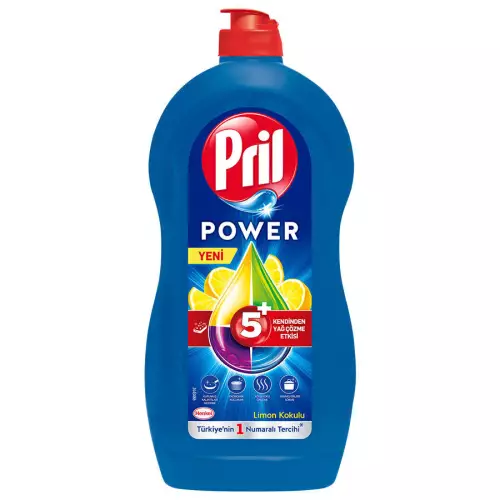 Pril Power Bulaşık Deterjanı Limon 1350 ml