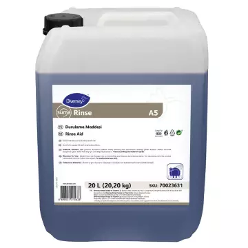 Diversey Suma Rinse A5 Bulaşık Makinesi Parlatıcısı 20 Litre (70023631)