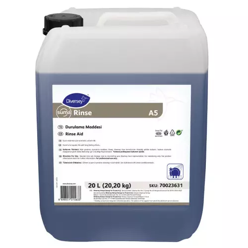 Diversey Suma Rinse A5 Bulaşık Makinesi Parlatıcısı 20 Litre (70023631)