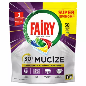 Fairy Mucize Bulaşık Makinesi Tableti x 30 Adet