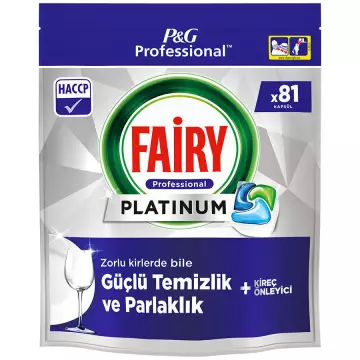 Fairy Platinum Bulaşık Makinesi Tableti x 81 Adet