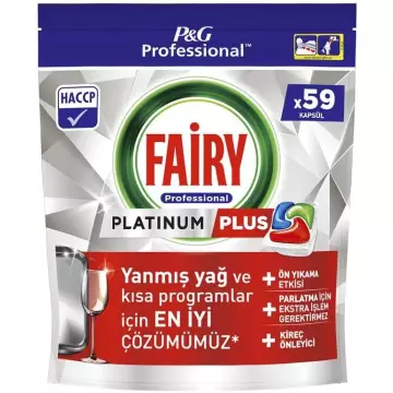 Fairy Platinum Plus Bulaşık Makinesi Tableti x 59 Adet