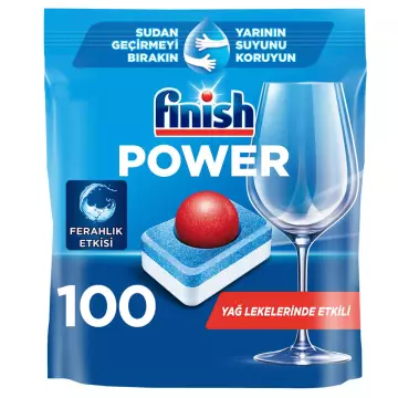 Finish Power Hepsi Bir Arada Bulaşık Makinesi Deterjanı x 100 Adet