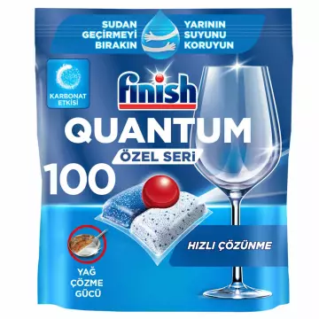 Finish Quantum Özel Seri Bulaşık Makinesi Tableti x 100 Adet