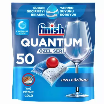 Finish Quantum Özel Seri Bulaşık Makinesi Tableti x 50 Adet