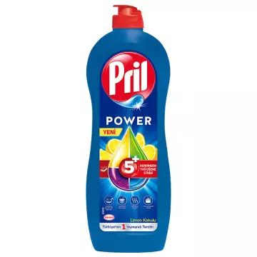 Pril Power Bulaşık Deterjanı Limon 675 ml