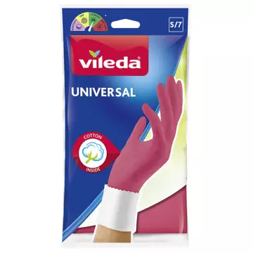 Vileda Standart Universal Temizlik Eldiveni Kırmızı