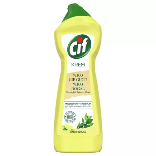 Cif Krem Temizleyici Limon Kokulu 750 ml