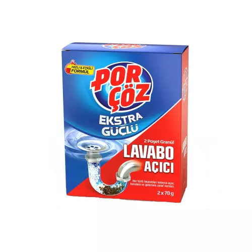 Porçöz Lavabo Açıcı Granül 100 gr