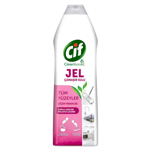 Cif Jel Tüm Yüzeyler Çiçek Ferahlığı 750 ml