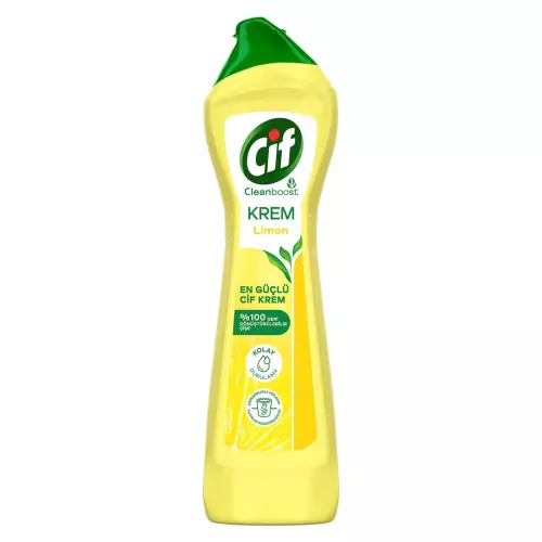 Cif Krem Temizleyici Limon Kokulu 500 ml