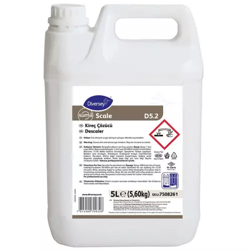 Diversey Suma Descale D5.2 Kireç Çözücü 5 Litre (7508261)