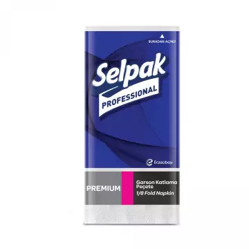 Selpak Professional Garson Katlama Peçete 40x40 cm 50'li Tekli Paket