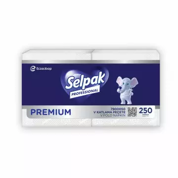 Selpak Professional Premium V Katlama Peçete 250 Yaprak 18'li Koli