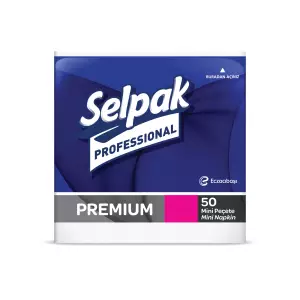 Selpak Professional Premium Mini Peçete 50'li