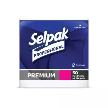 Selpak Professional Premium Mini Peçete 50'li