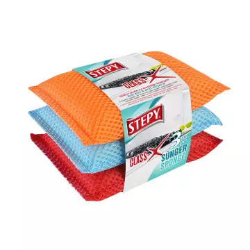 Stepy Süper Bulaşık Süngeri 3'lü Paket