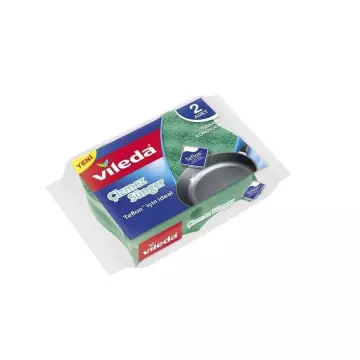 Vileda Oluklu Çizmez Sünger 2'li