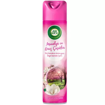 Airwick Aerosol Oda Kokusu Manolya ve Kiraz Çiçeği 300 ml