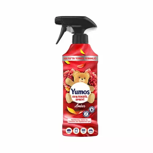 Yumoş Ev ve Tekstil Spreyi Amber - 450 ml