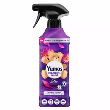Yumoş Ev ve Tekstil Spreyi Lotus - 450 ml