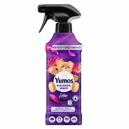 Yumoş Ev ve Tekstil Spreyi Lotus - 450 ml
