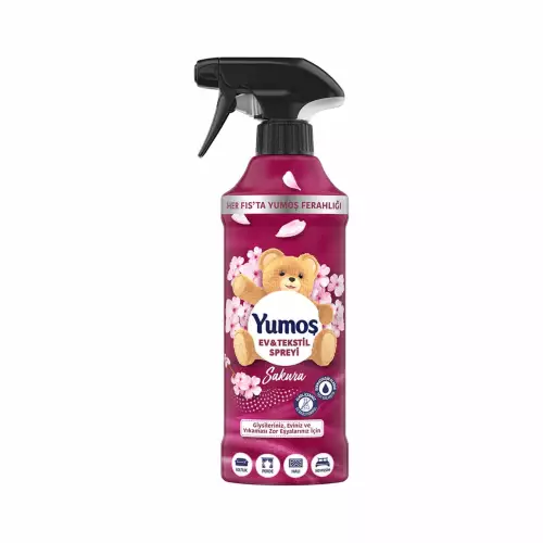 Yumoş Ev ve Tekstil Spreyi Sakura - 450 ml