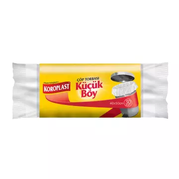 Koroplast Güçlü Çöp Torbası Küçük Boy 40x50