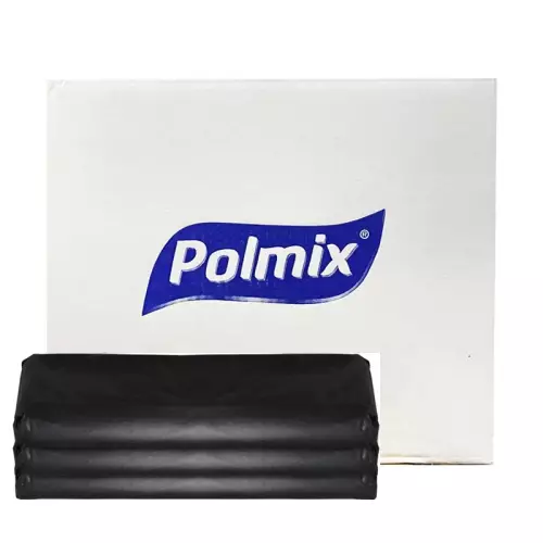 Polmix Çöp Torbası Dökme Konteyner Boy Siyah 90x125 - 10 KG