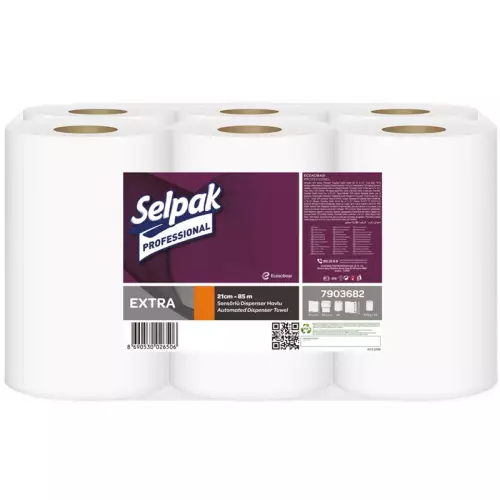 Selpak Professional Extra Sensörlü Havlu 21 cm x 85 m 6’lı