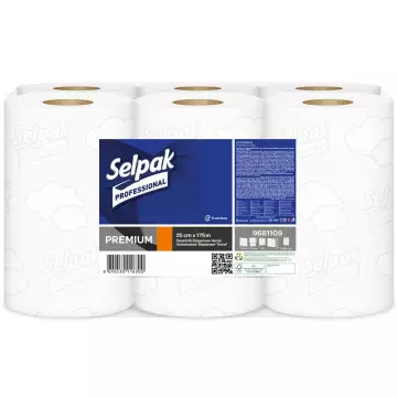 Selpak Professional Premium Sensörlü Havlu 25 cm x 175 m 6’lı