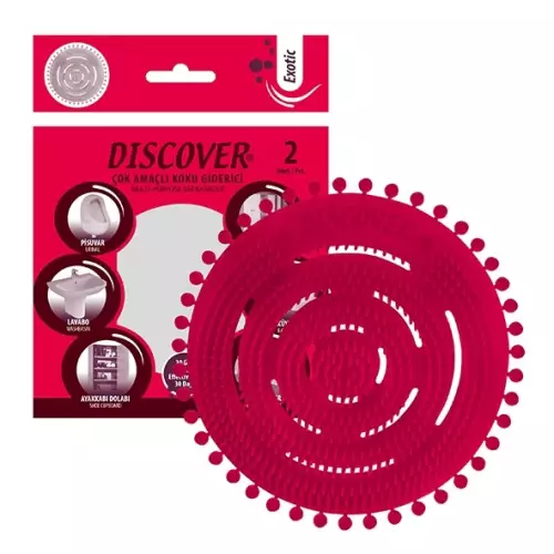 Discover Pisuvar Çok Amaçlı Koku Giderici Exotic 2’li Paket
