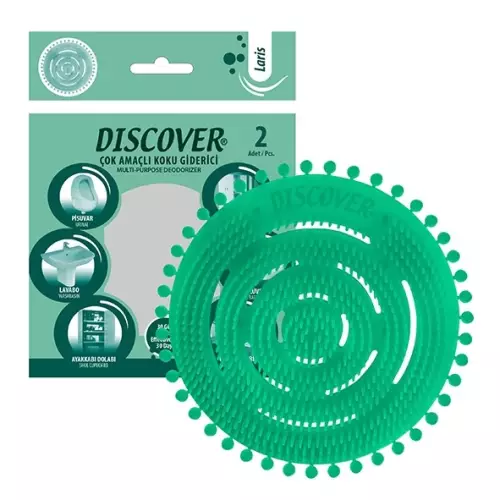 Discover Pisuvar Çok Amaçlı Koku Giderici Laris 2’li Paket