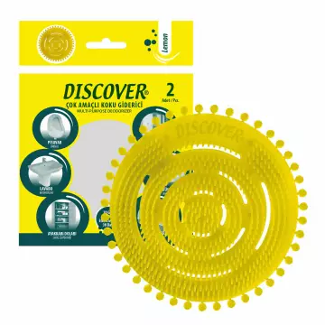 Discover Pisuvar Çok Amaçlı Koku Giderici Lemon 2'li Paket