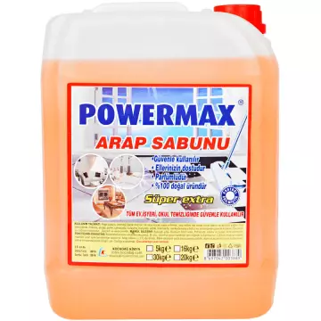 Powermax Sıvı Arap Sabunu 5 kg
