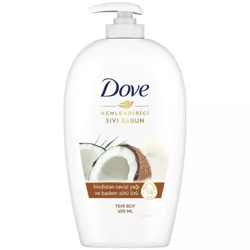 Dove Nemlendirici Sıvı Sabun Hindistan Cevizi Yağı 450 ml